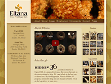 Tablet Screenshot of eltana.com